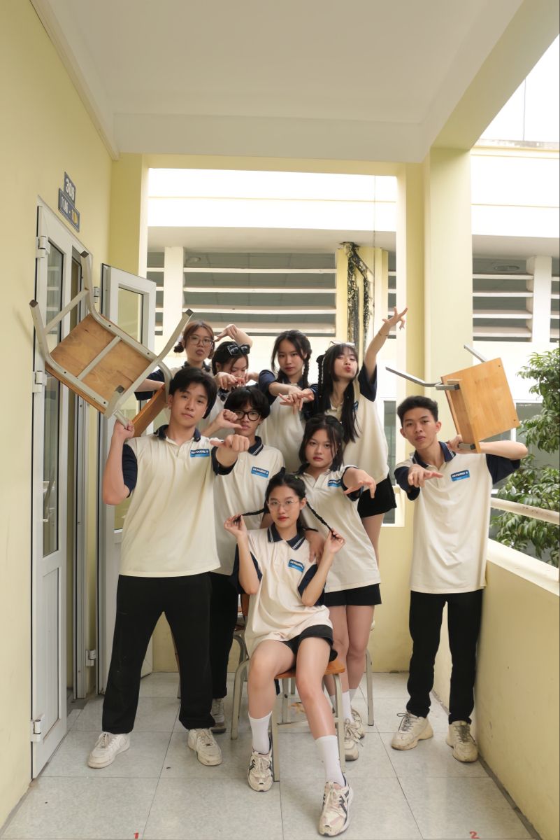 Nét thân thiện giữa các thành viên lớp