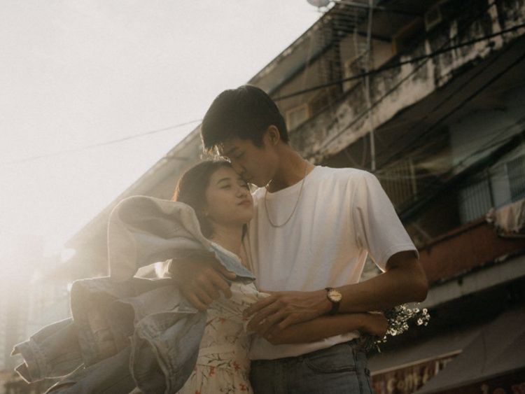 Khoảnh khắc tự nhiên của cả hai