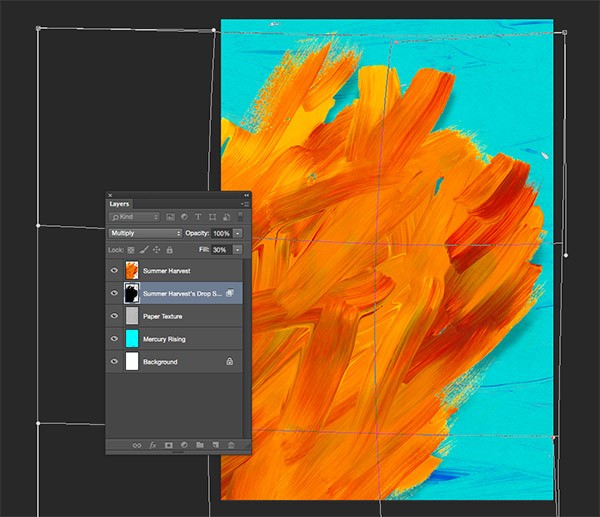Cách điệu số 2016 bằng phông chữ nổi bậtThêm thông tin phụ cho poster.