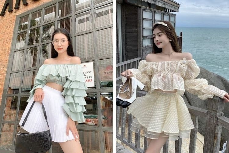 15 Cách phối đồ với chân váy xếp ly ngắn cho Nàng cực xinh