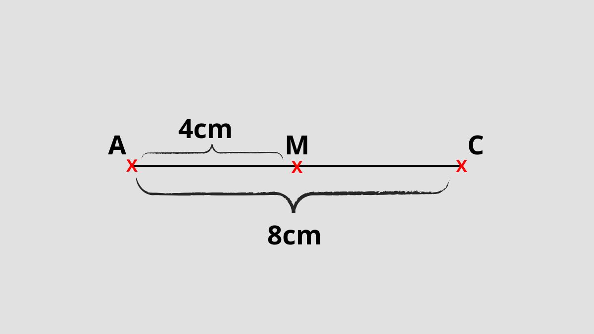 Bài tập ví dụ về cách tính trung điểm của đoạn thẳng
