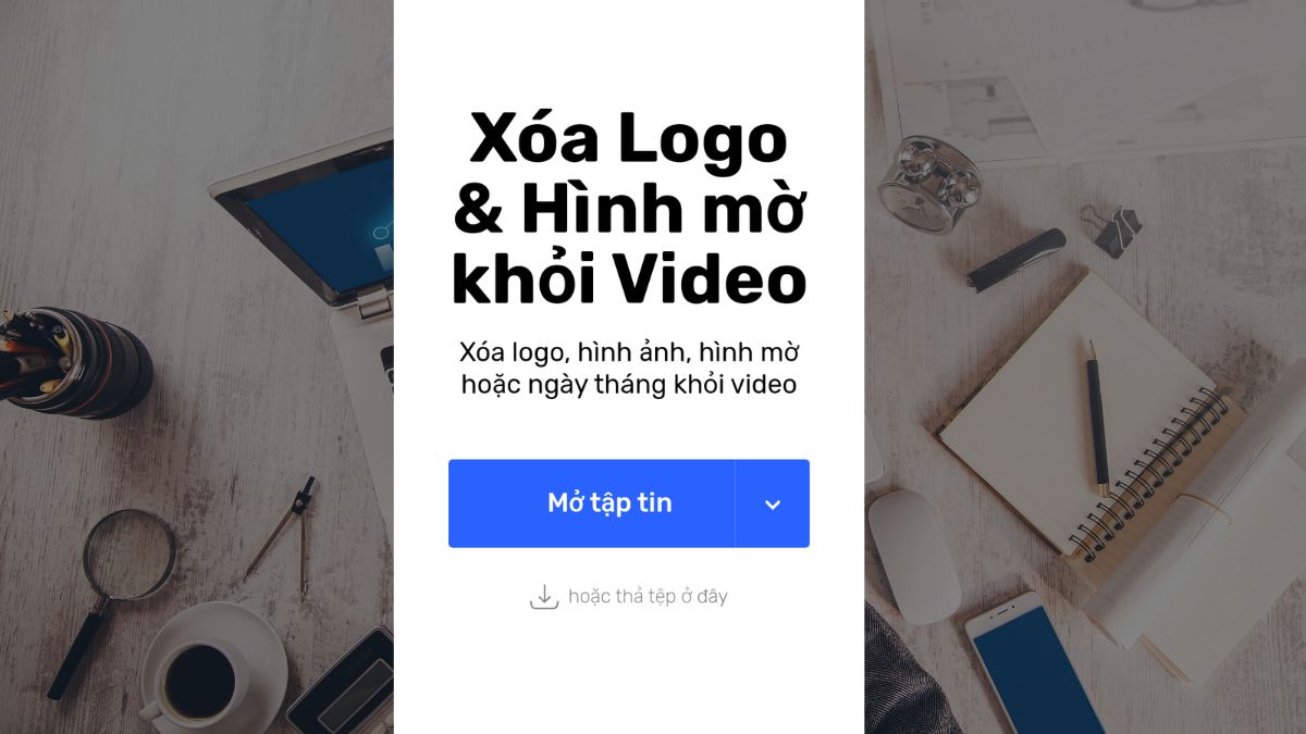 Xóa logo video trên điện thoại với 123apps, bước 2