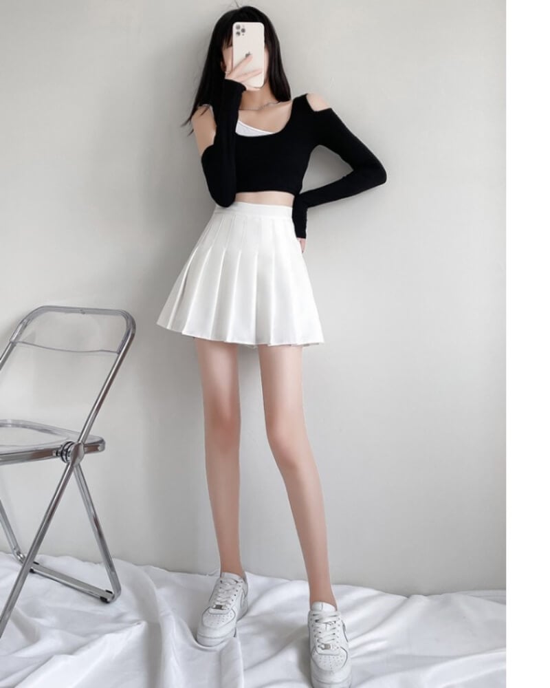 Phối cùng áo croptop thời trang