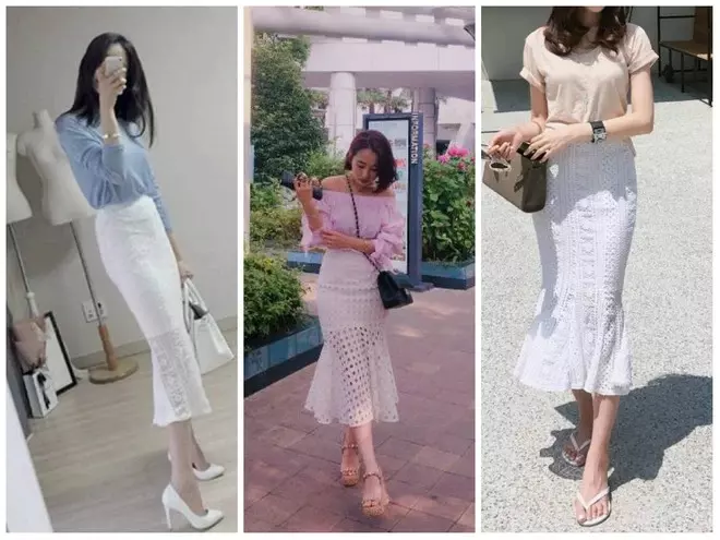 Chân váy đuôi cá dáng dài: Phù hợp với ai?