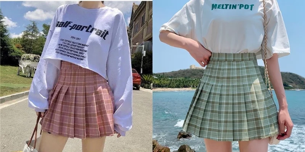 Sang chảnh như tiểu thư với cách mặc chân váy xếp ly đẹp