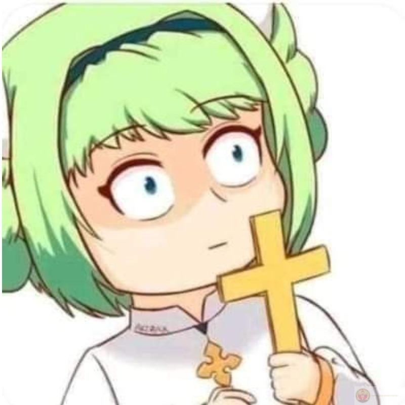 Meme cầm thánh giá