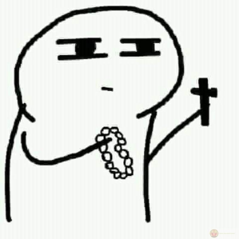 Cái gì vậy trời, giơ thánh giá theo phản xạ