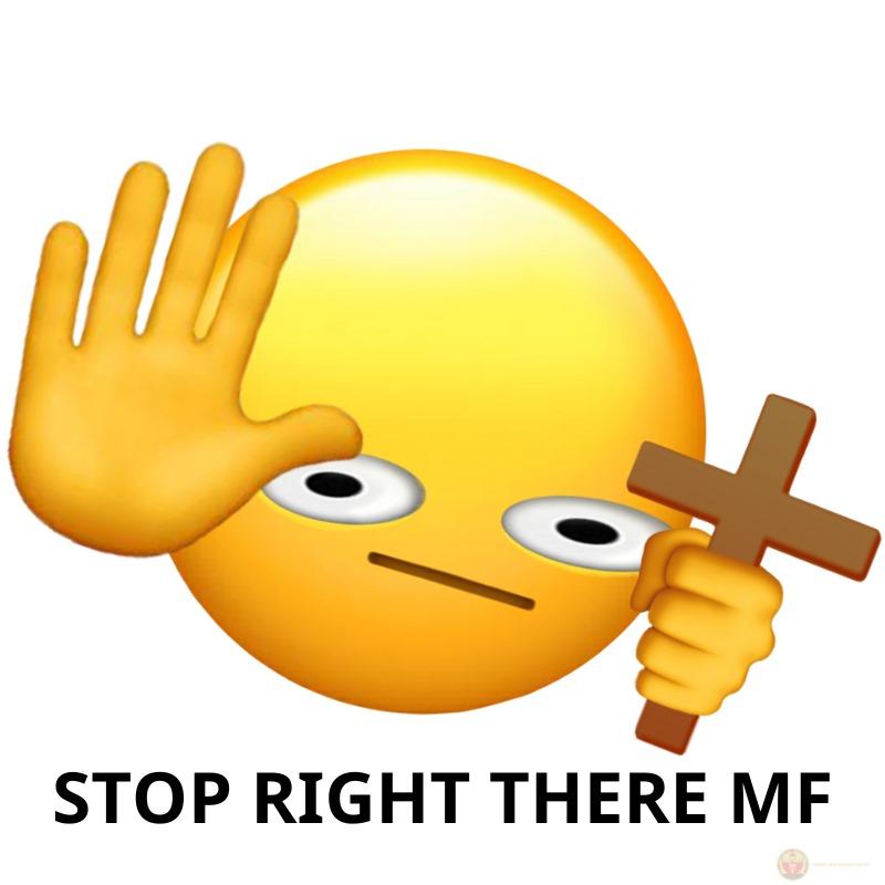 Mới sáng ra đã cần thánh giá trừ tà rồi