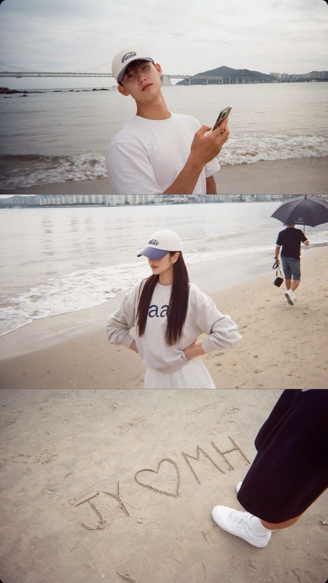 Chụp ảnh đi biển với người yêu