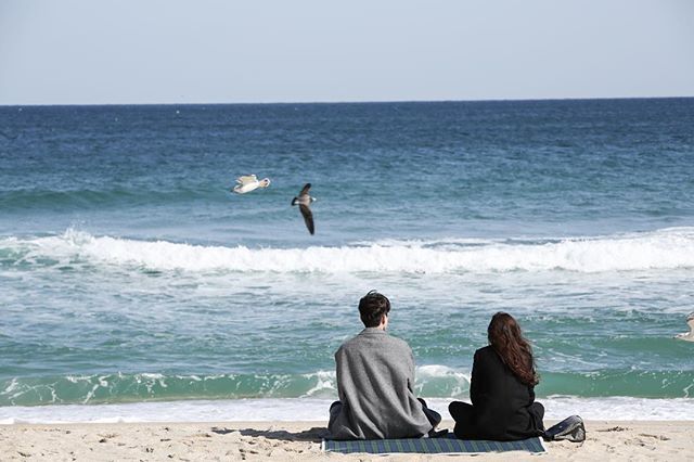 Chụp ảnh đôi - để lưu giữ cả biển và nhau