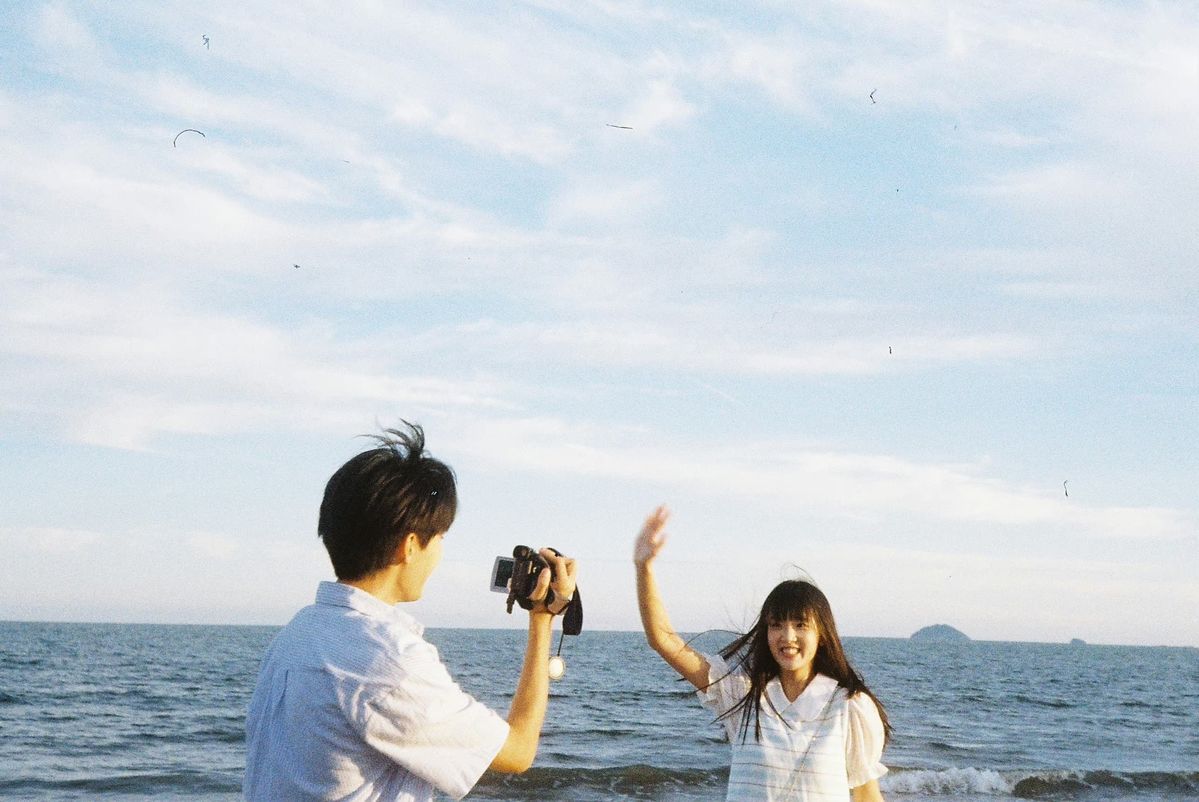 Mỗi lần nhìn lại ảnh biển là nhớ đến người ấy