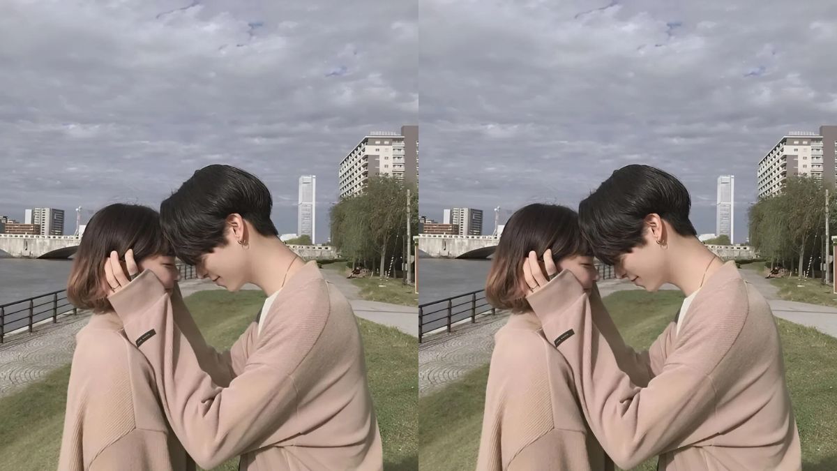 Chụp ảnh với người yêu giấu mặt ấn tượng nhất