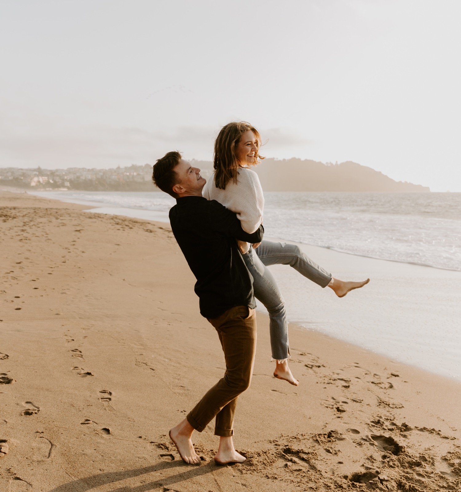 Cách chụp ảnh đôi ở biển