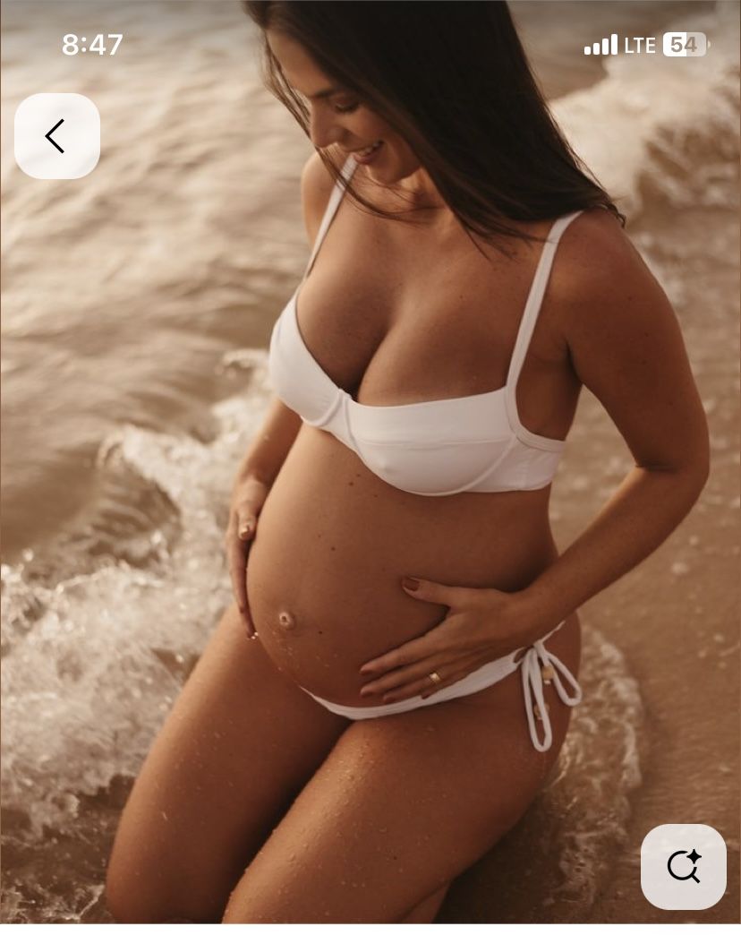 Chụp ảnh bầu đơn giản nhưng đầy cảm xúc chân thành