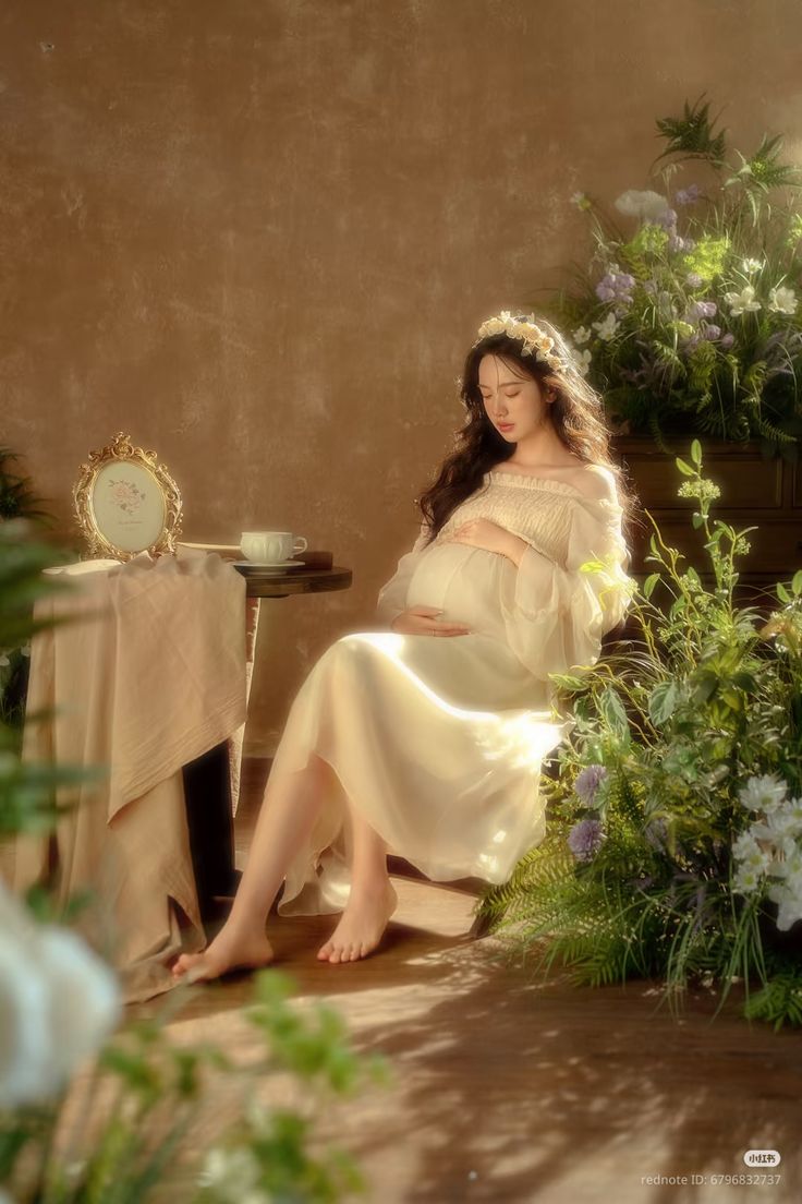 Ảnh bầu đẹp khắc họa niềm hạnh phúc chờ đợi con yêu