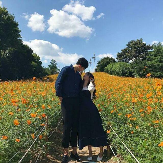 Ý tưởng chụp ảnh đo chiều cao cho cặp đôi