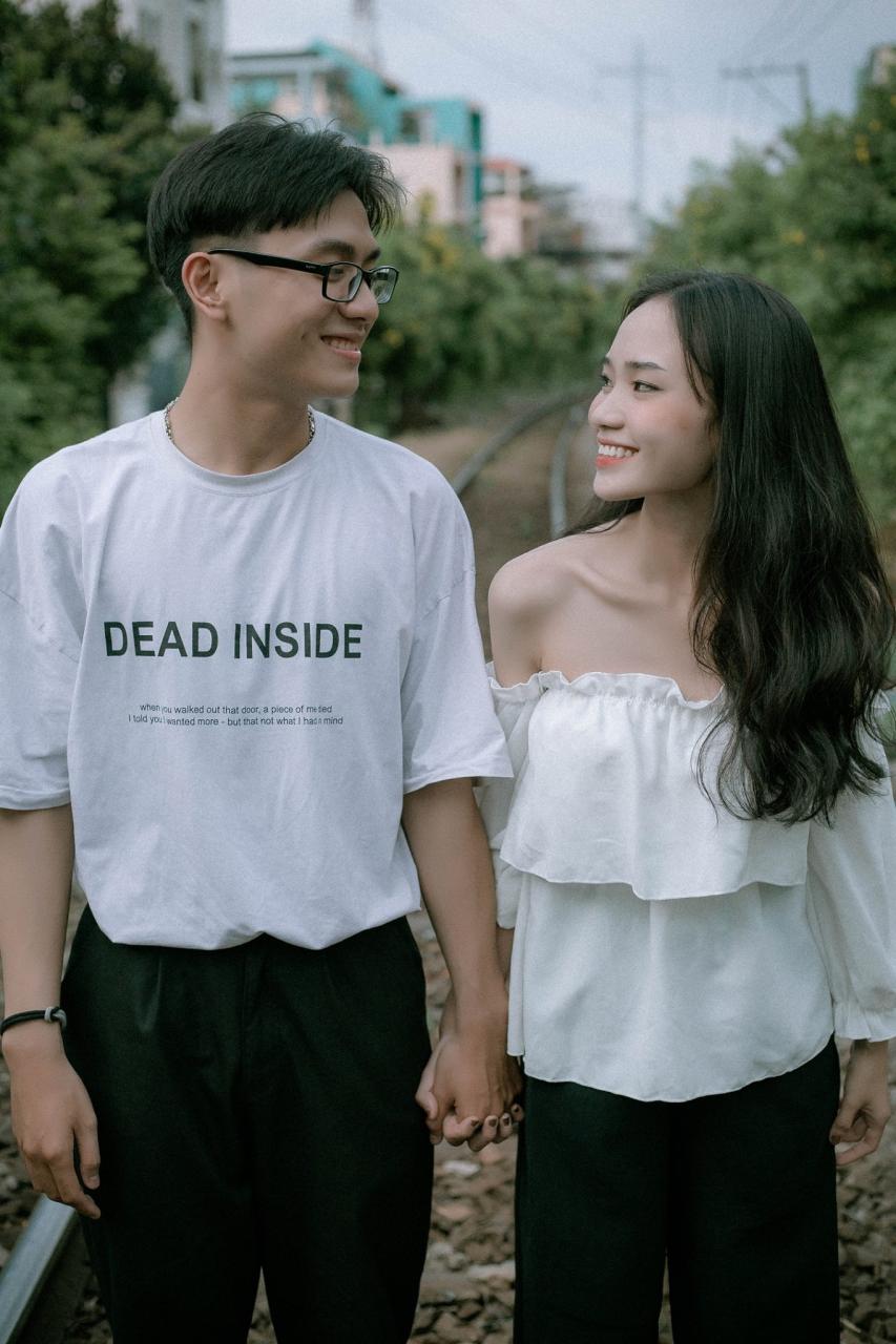 Selfie bế người yêu