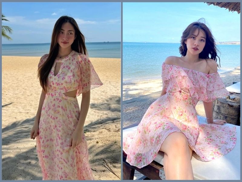 mặc gì đi biển để chụp hình đẹp