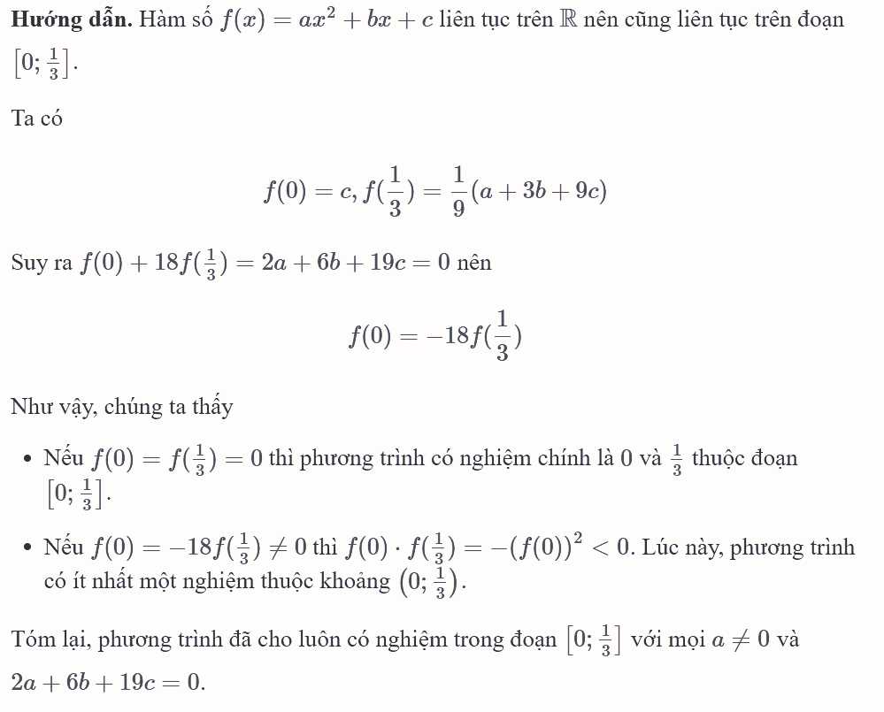 Đề bài hàm số liên tục bài luyện tập 2