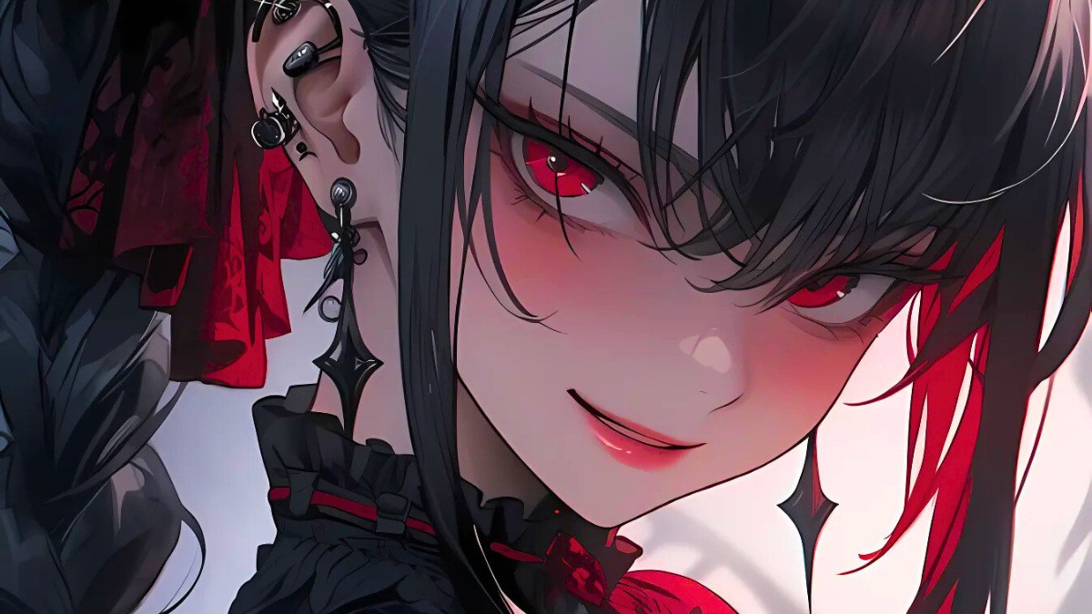 Nữ ác quỷ anime tóc vàng với vẻ đẹp kiêu kỳ