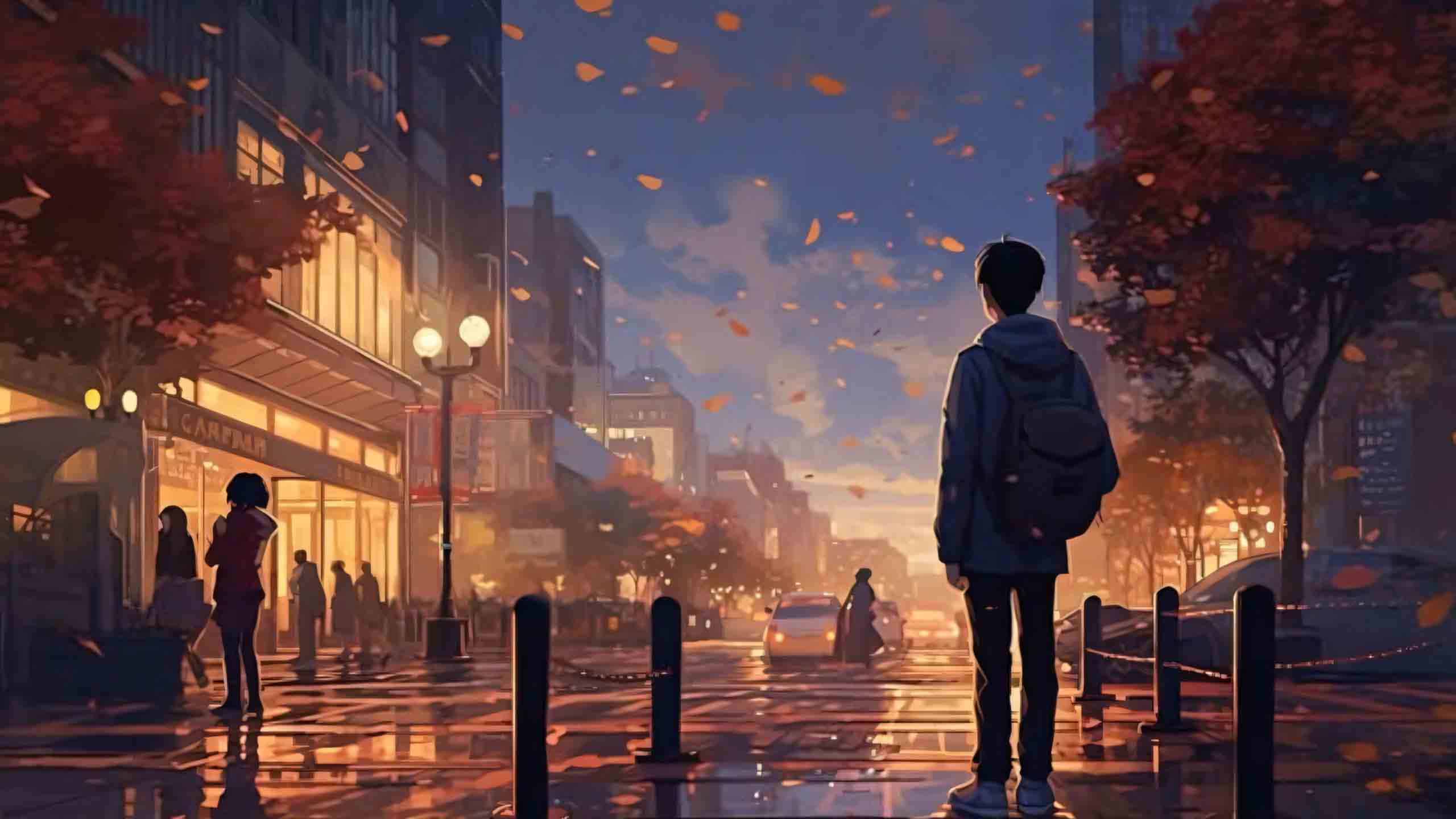 hinh anh co don mot minh trong dem 2560px 1440px 2k 8