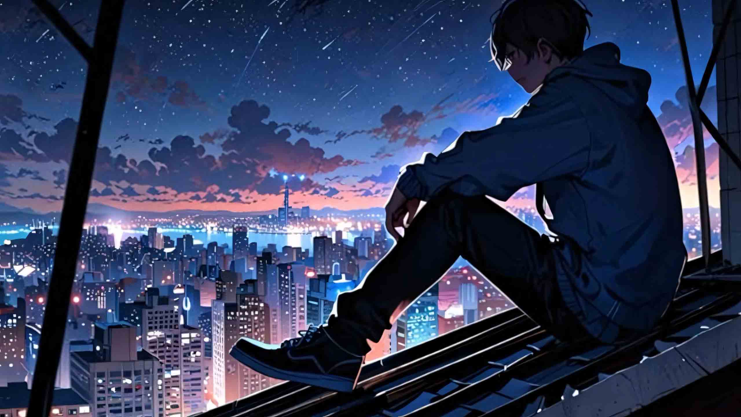 hinh anh co don mot minh trong dem 2560px 1440px 2k 9