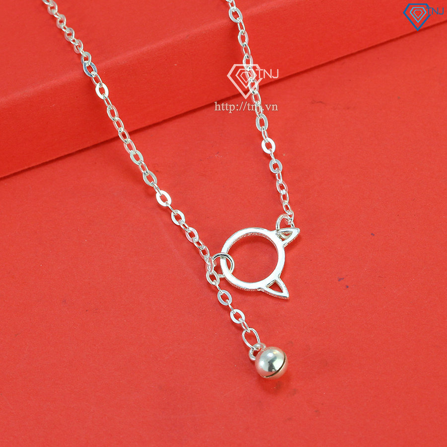 Lắc chân nữ mặt con mèo dễ thương LCN0101