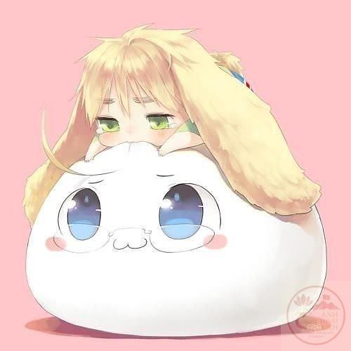 Thỏ anime giản đơn