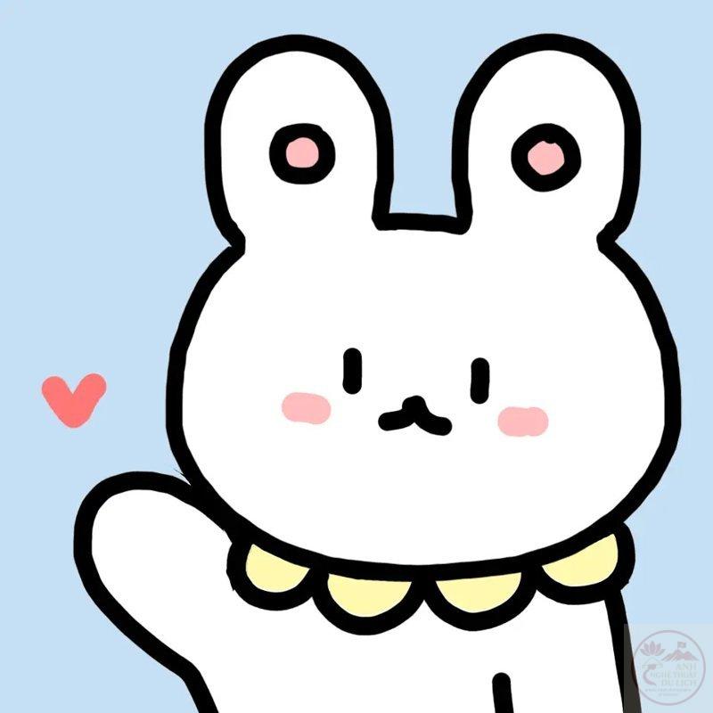 Thỏ anime nhẹ nhàng