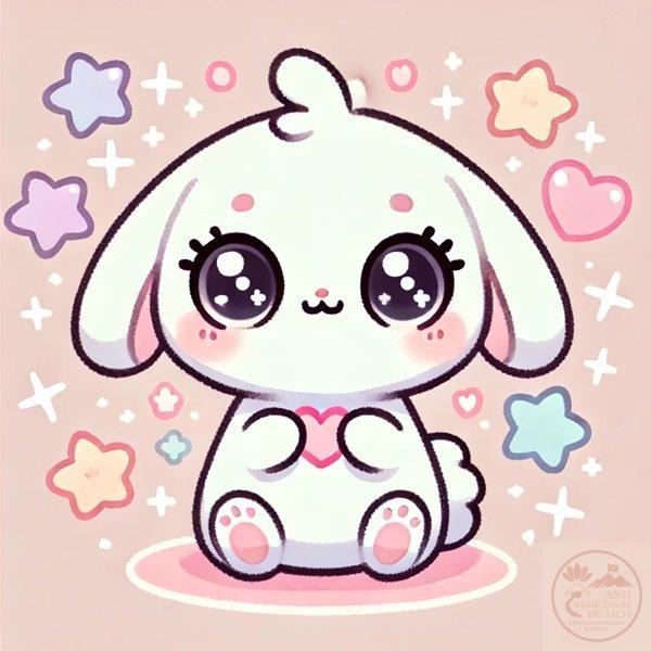 Thỏ chibi ngọt ngào