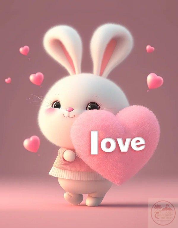 Thỏ chibi vẽ dễ thương