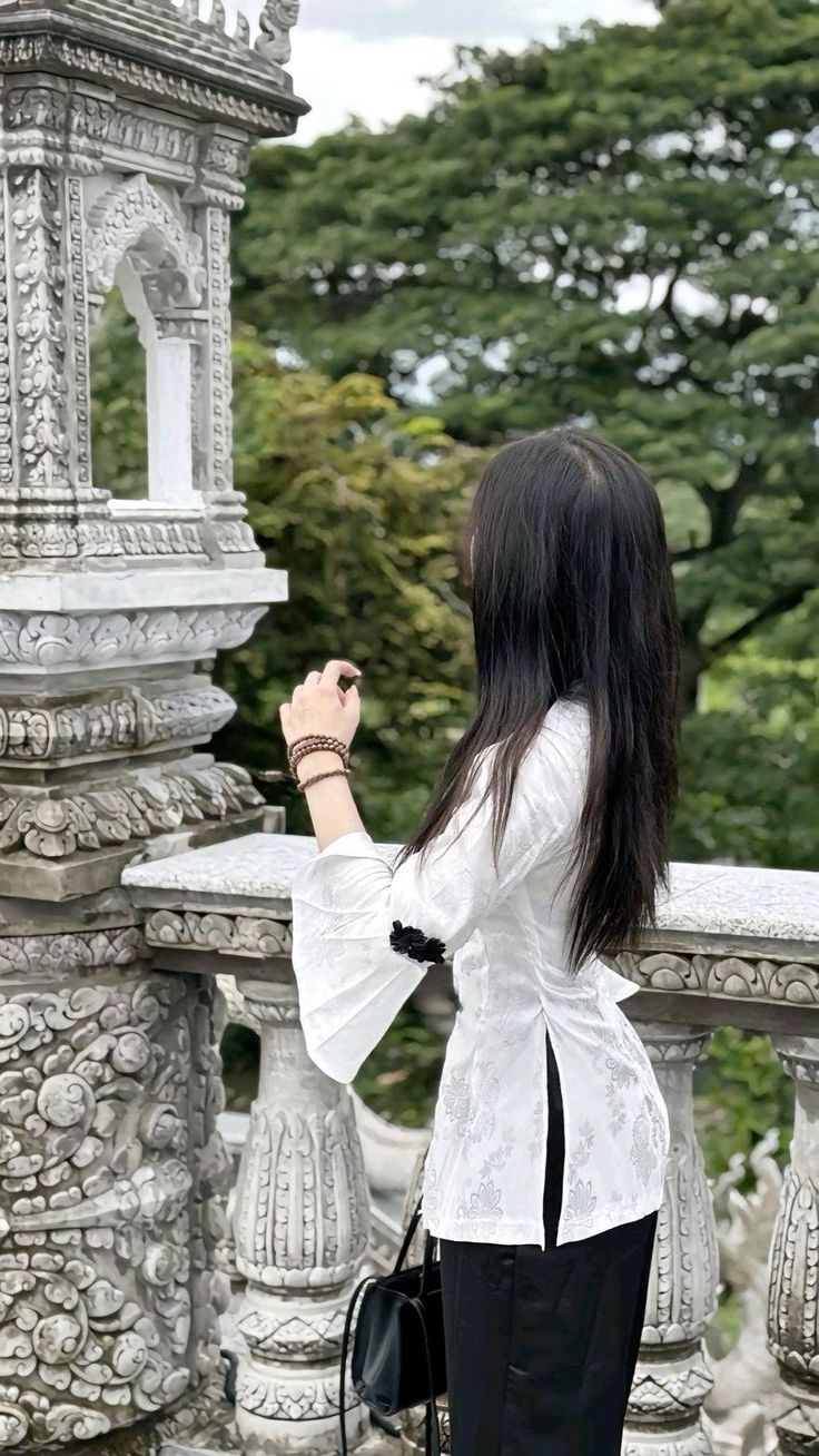 Ảnh đi chùa phản chiếu tâm hồn bình an