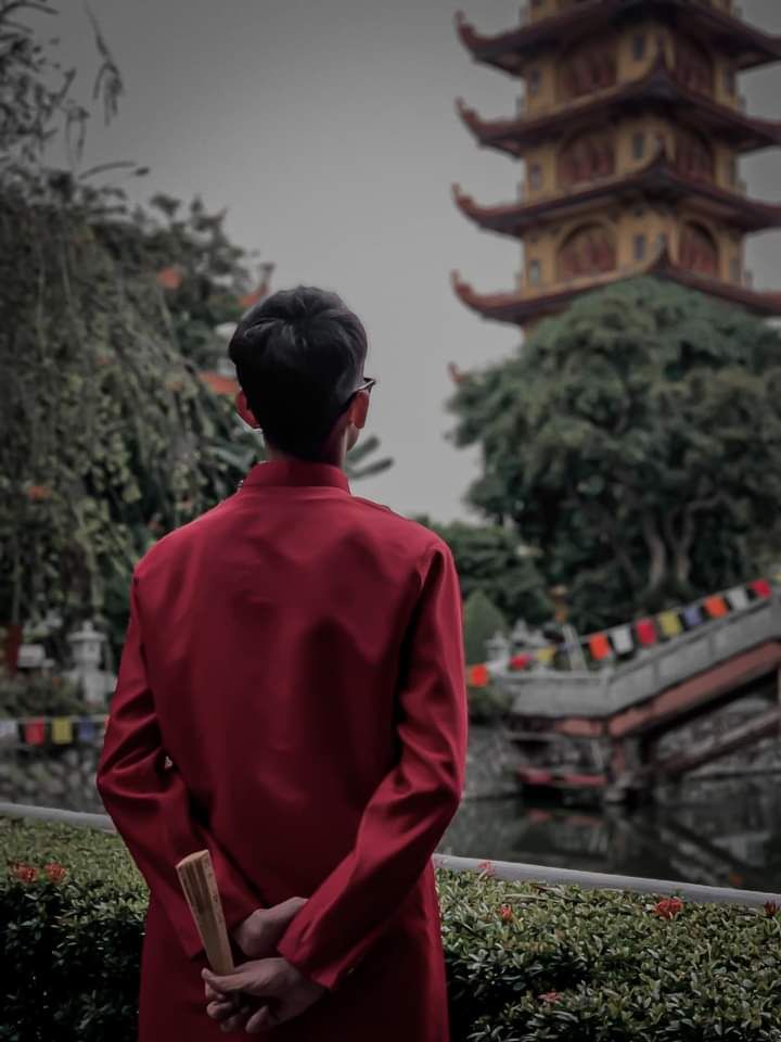 Lưu giữ khoảnh khắc ở chùa như món quà tinh thần