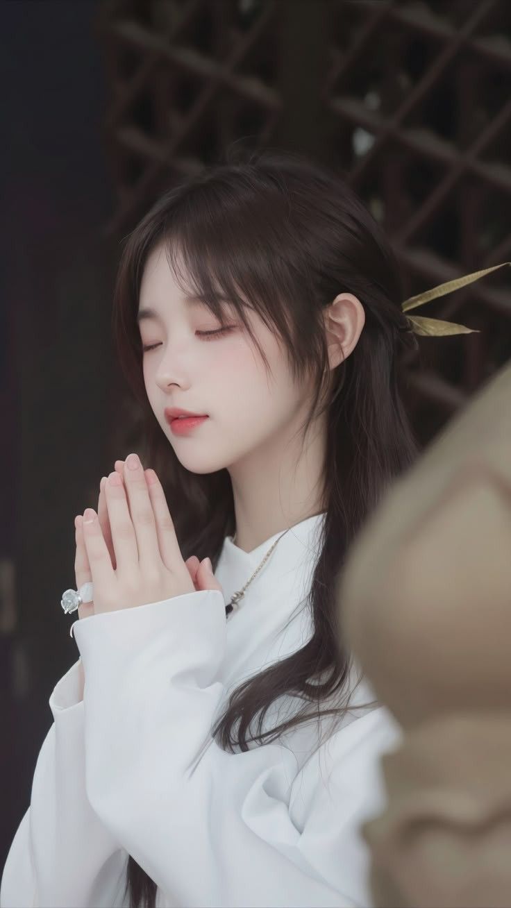 Ảnh đi chùa ghi dấu sự an yên trong tâm