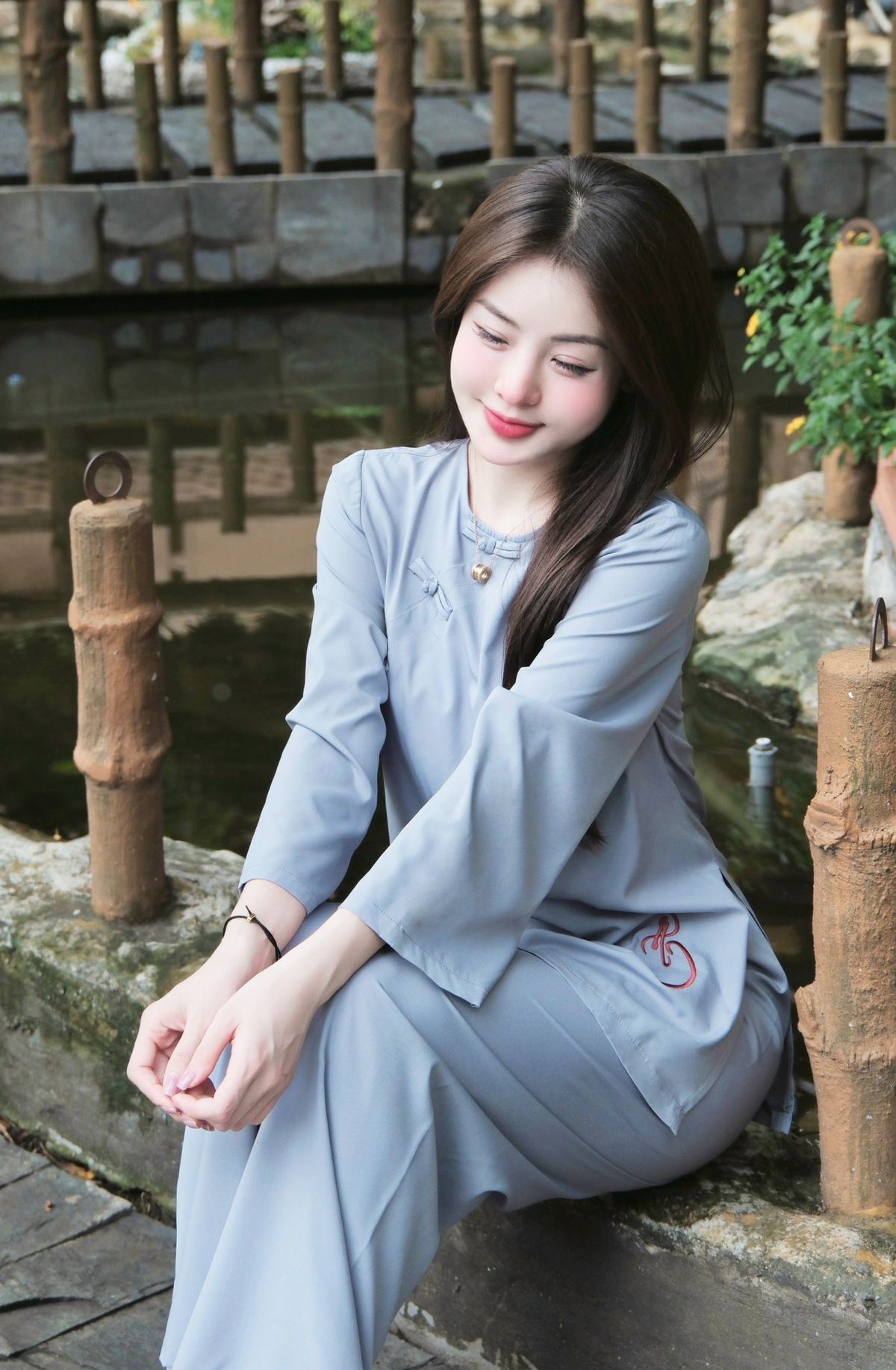 Chụp ảnh ở chùa thể hiện sự giản dị tự nhiên