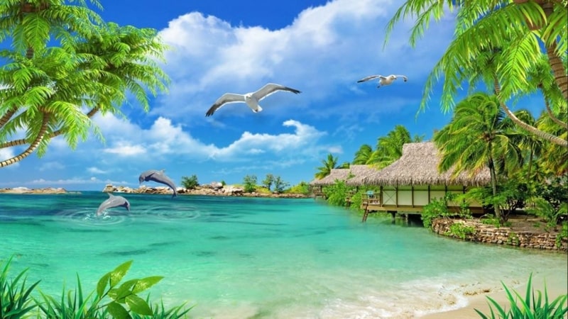 Tranh phong cảnh về biển 2