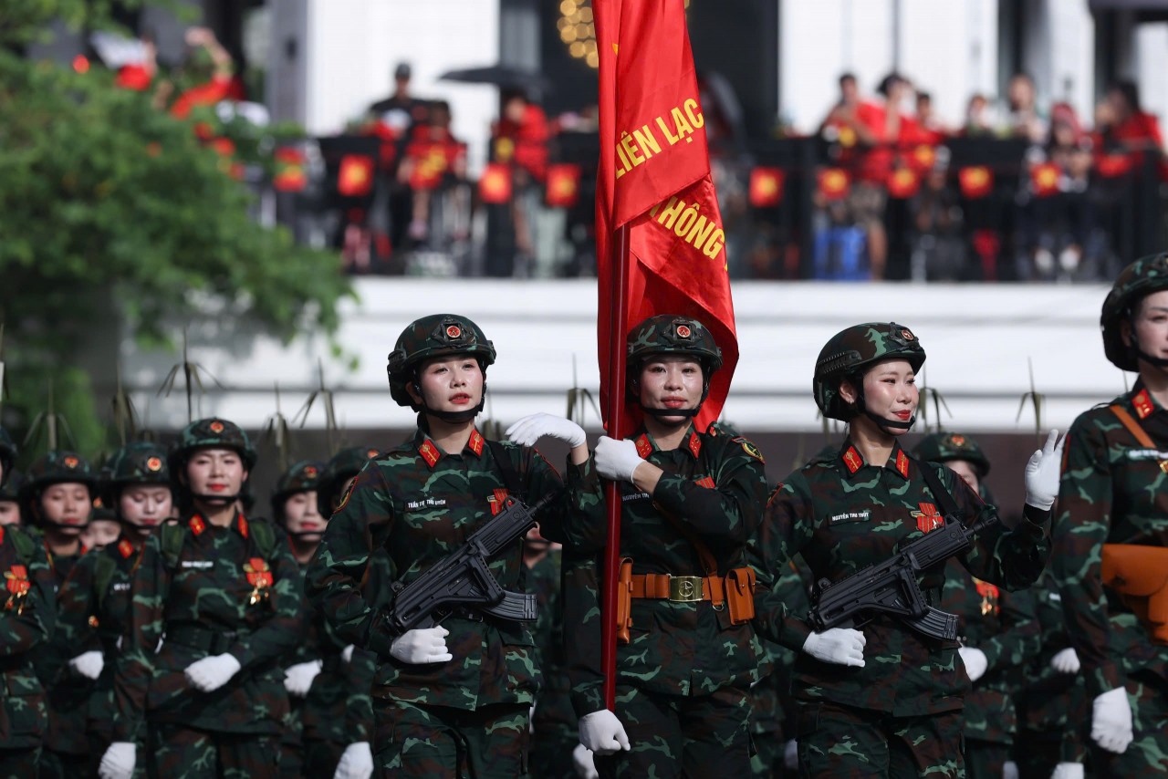 Những hình ảnh ấn tượng về diễu binh, diễu hành kỷ niệm 80 năm Quốc khánh 2/9