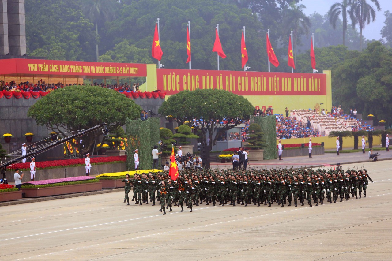 Những hình ảnh ấn tượng về diễu binh, diễu hành kỷ niệm 80 năm Quốc khánh 2/9