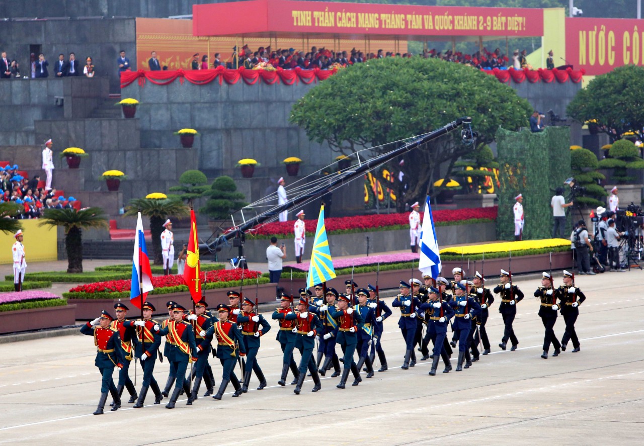 Những hình ảnh ấn tượng về diễu binh, diễu hành kỷ niệm 80 năm Quốc khánh 2/9