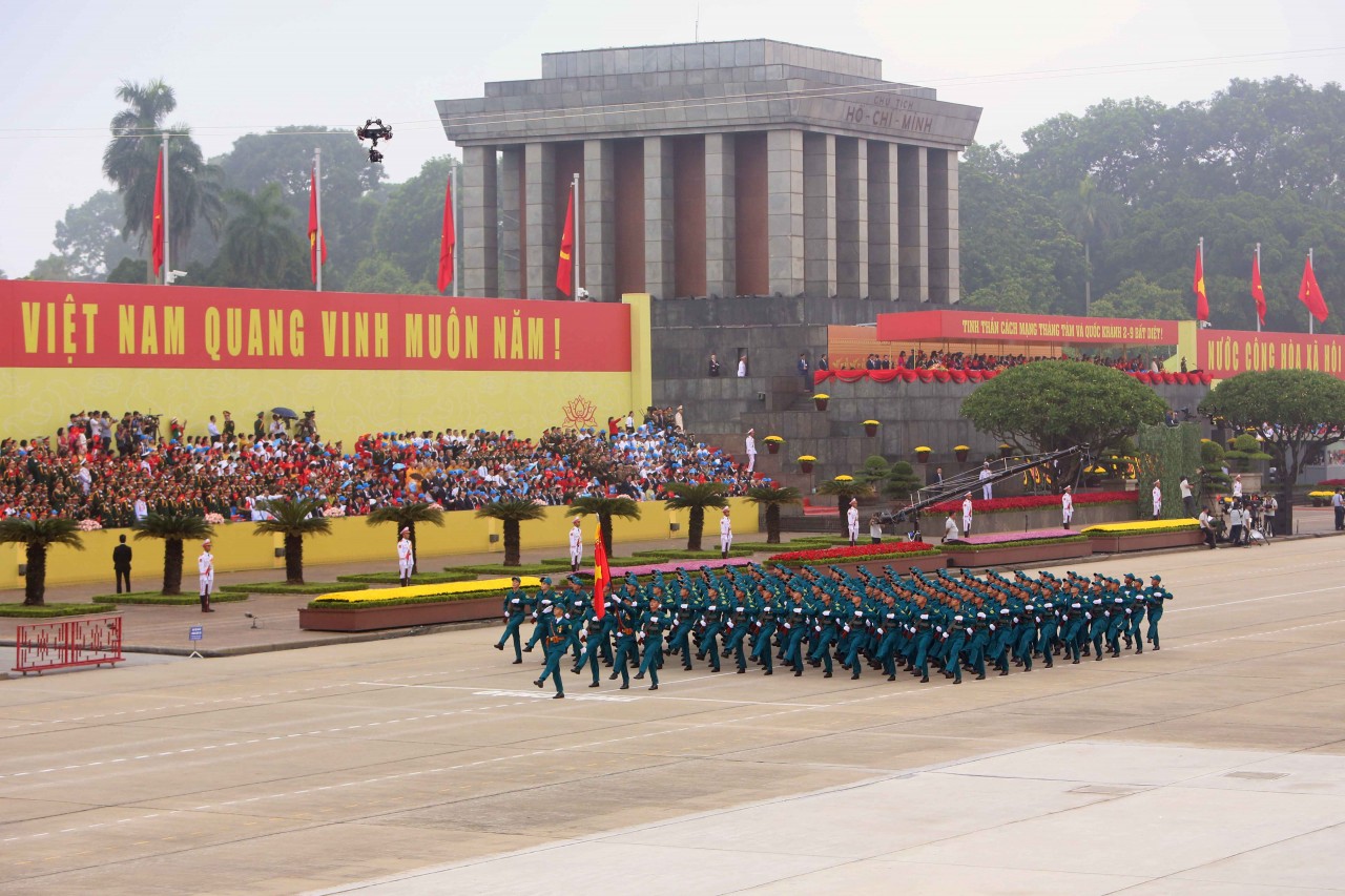 Những hình ảnh ấn tượng về diễu binh, diễu hành kỷ niệm 80 năm Quốc khánh 2/9