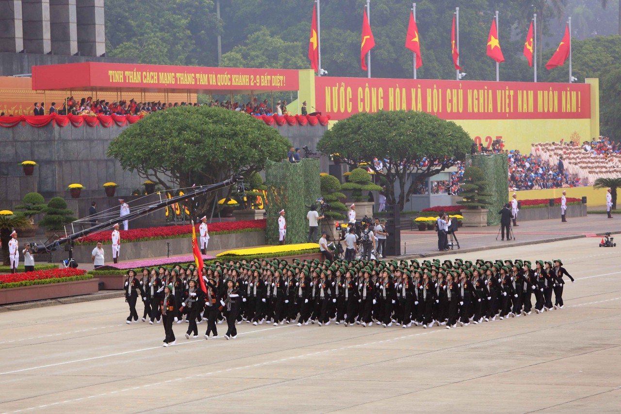 Những hình ảnh ấn tượng về diễu binh, diễu hành kỷ niệm 80 năm Quốc khánh 2/9