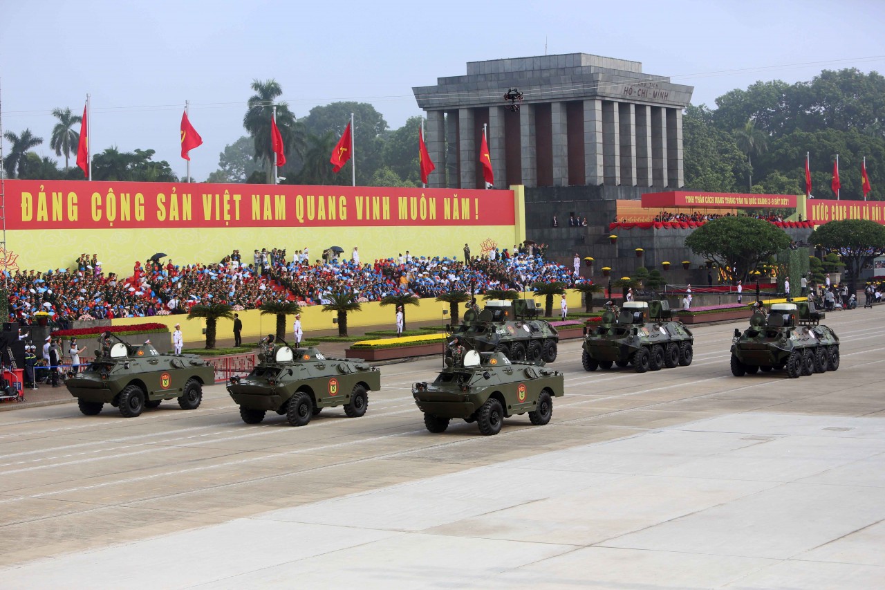 Những hình ảnh ấn tượng về diễu binh, diễu hành kỷ niệm 80 năm Quốc khánh 2/9