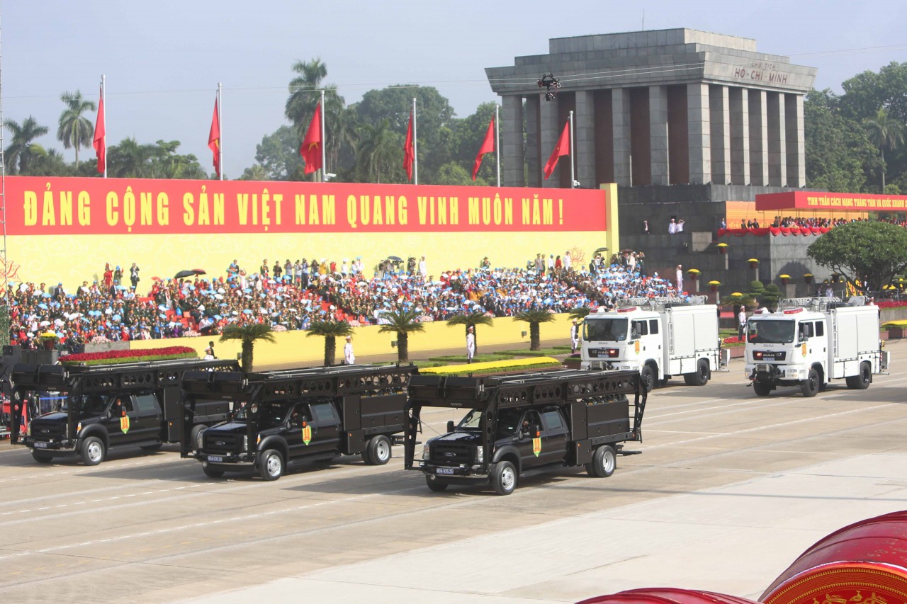 Những hình ảnh ấn tượng về diễu binh, diễu hành kỷ niệm 80 năm Quốc khánh 2/9