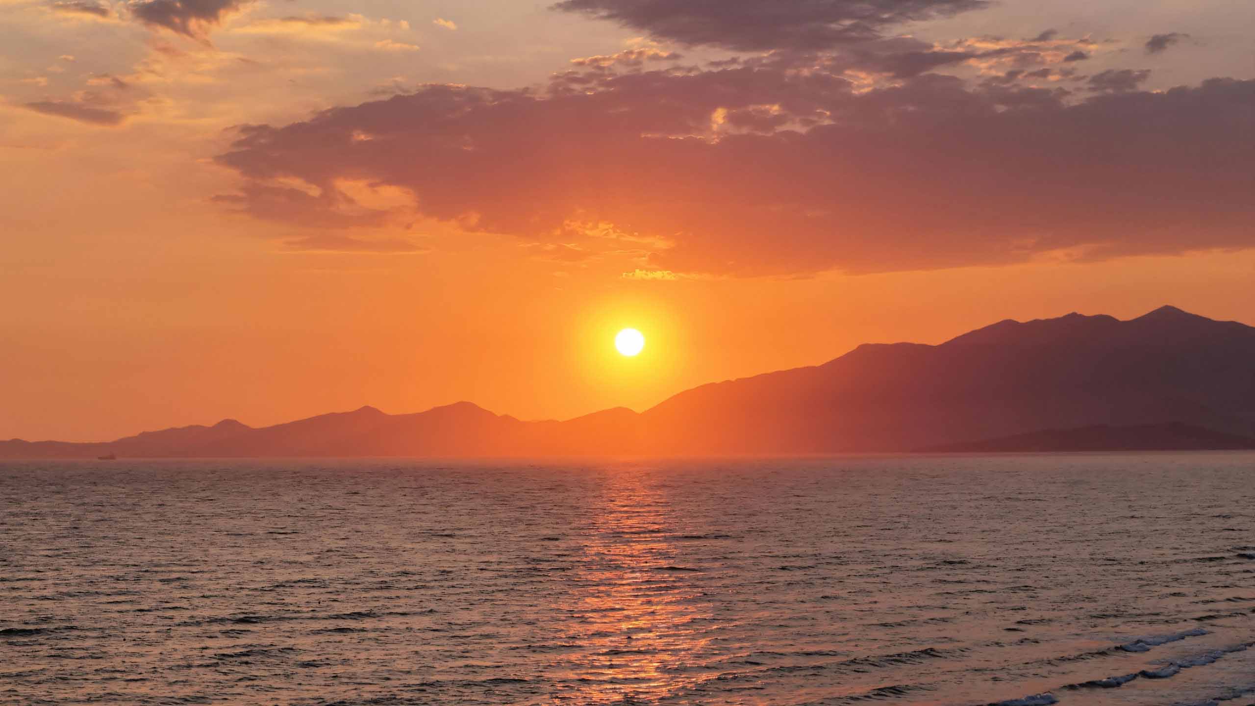 hinh anh bien buon hoang hon 2560px 1440px 2k 20