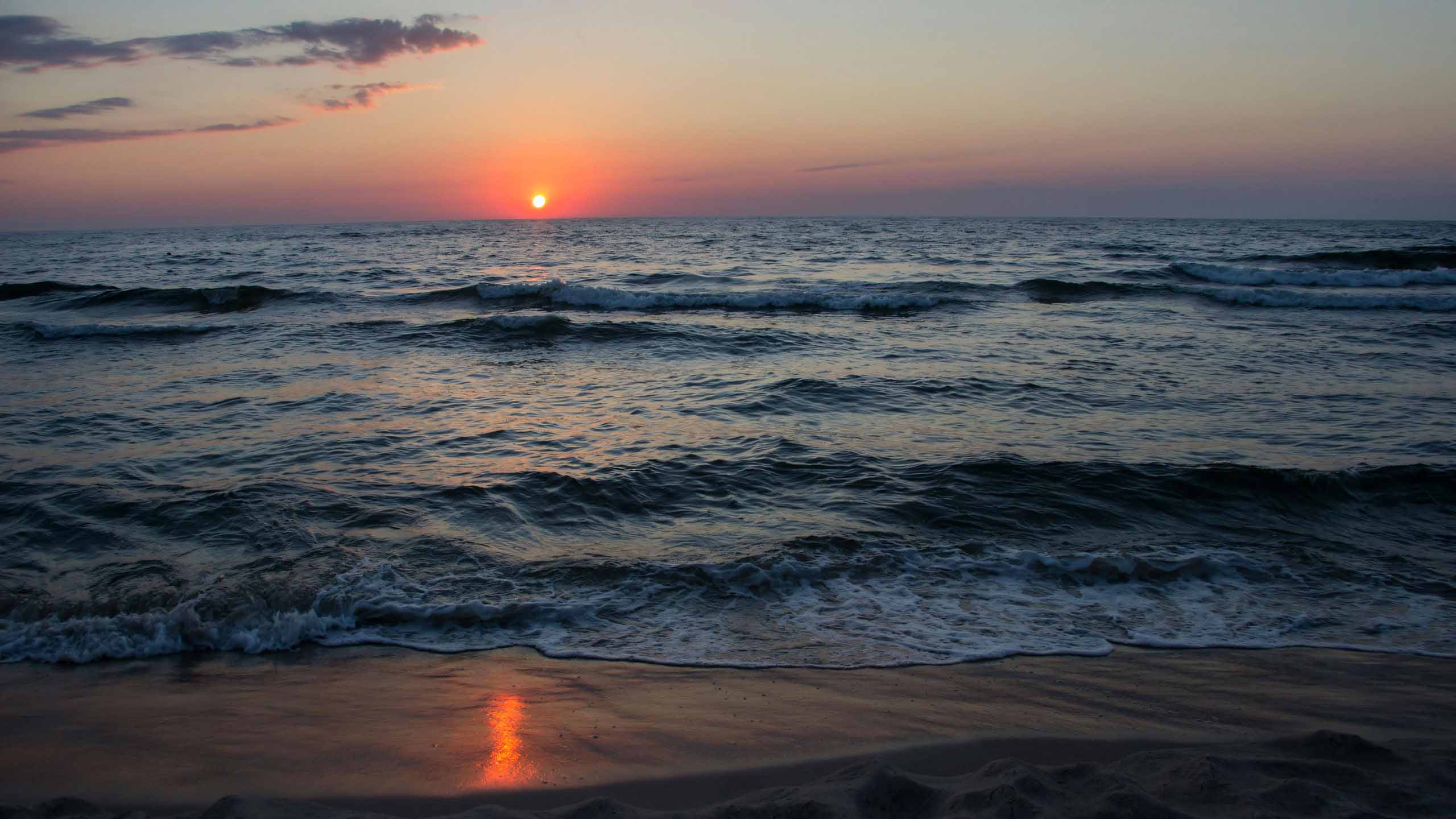 hinh anh bien buon hoang hon 2560px 1440px 2k 8