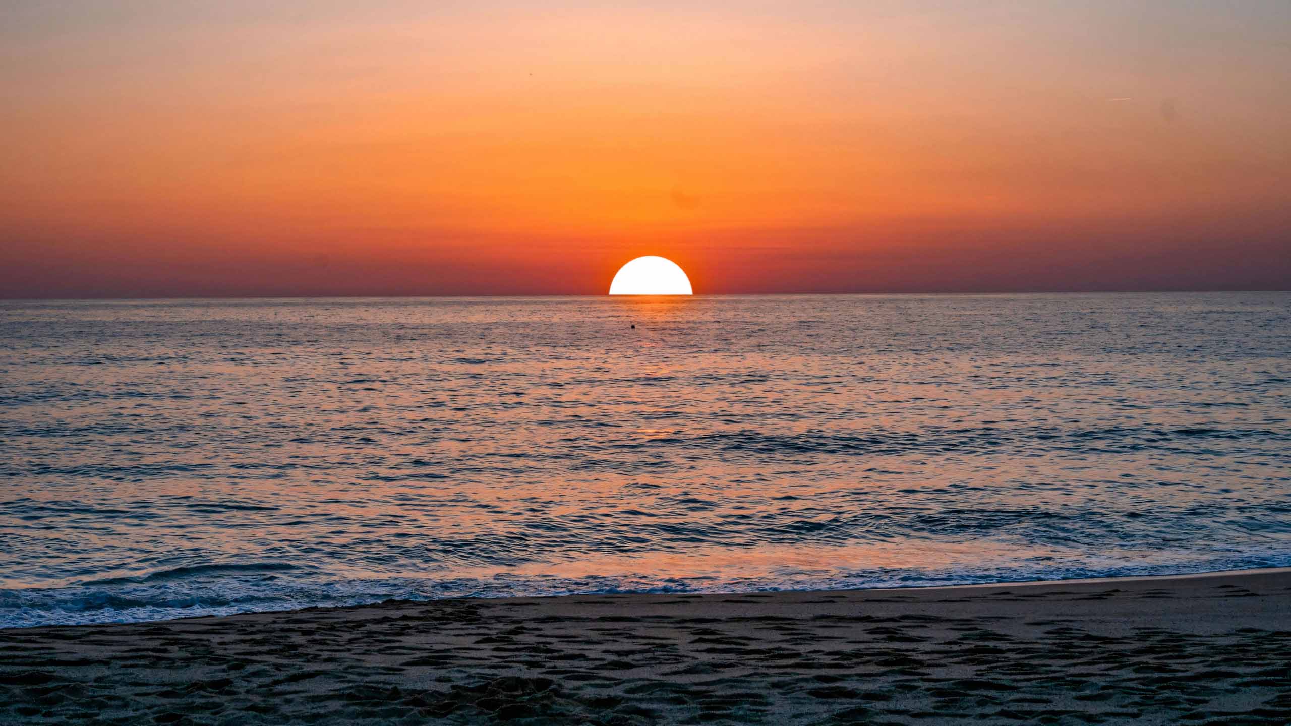 hinh anh bien buon hoang hon 2560px 1440px 2k 7