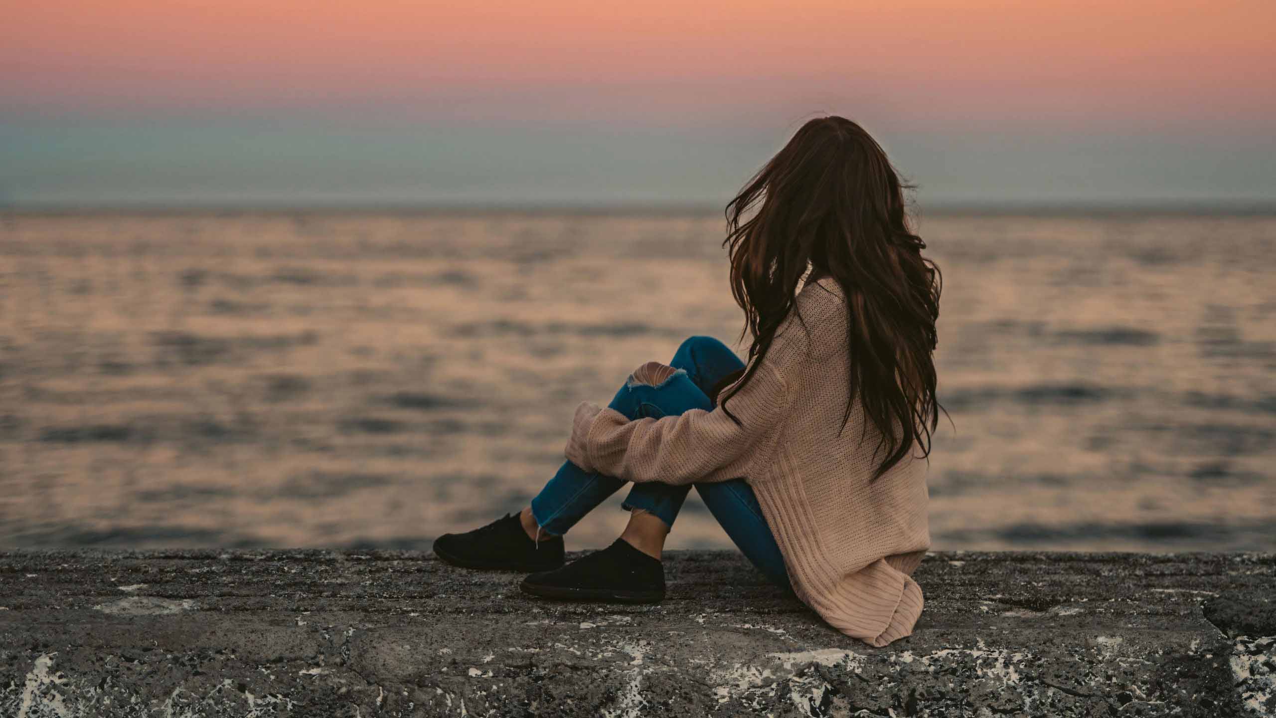 anh bien buon tam trang hinh nen anh bia 2560px 1440px 2k 4