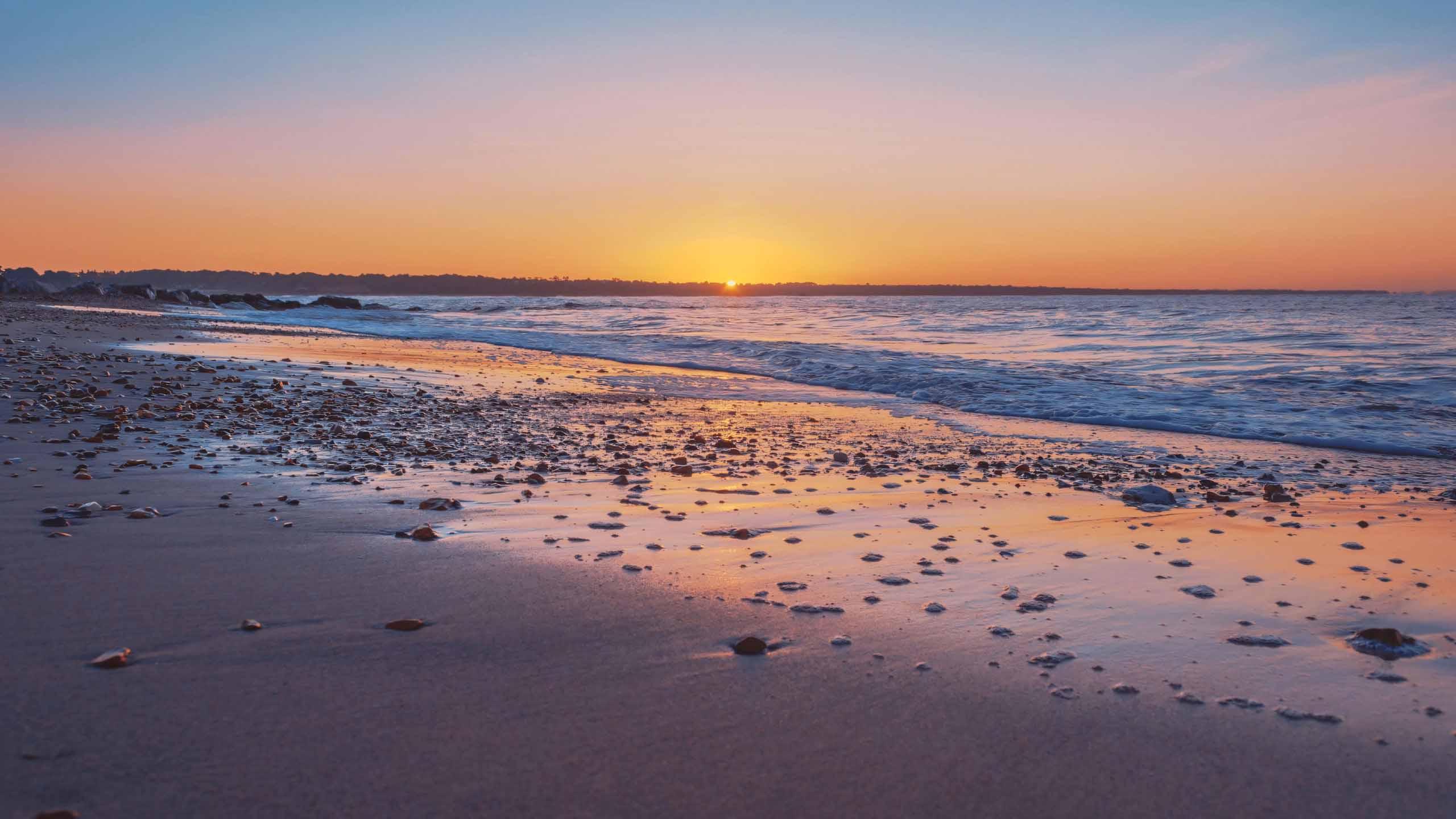 hinh anh bien buon hoang hon 2560px 1440px 2k 12