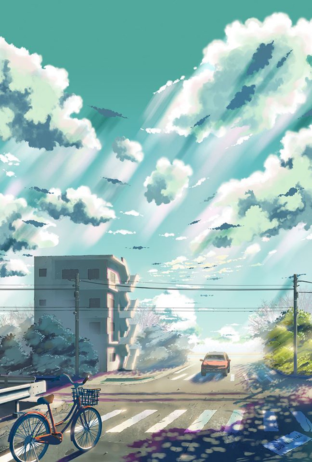 Nam sinh phác họa quê hương theo phong cách Anime đầy ấn tượng - 5