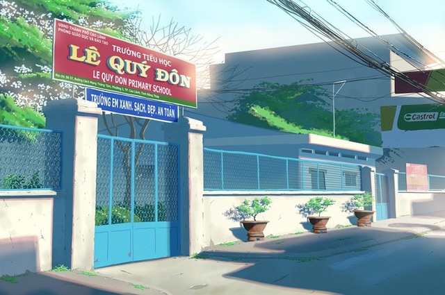 Nam sinh phác họa quê hương theo phong cách Anime đầy ấn tượng - 8